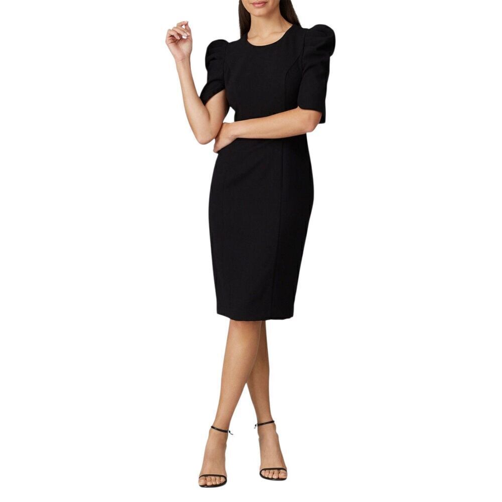 Black Halo Black Russo Sheath Cocktail Dress 16